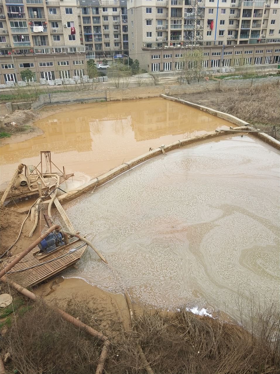 通海沉淀池淤泥清理-厂区废水池淤泥清淤