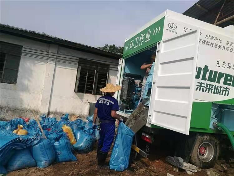 通海工业污泥压干处理